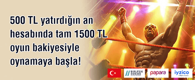 İlk Yatırım %100 Eşleşme promotion